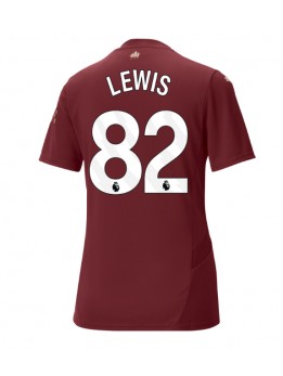 Manchester City Rico Lewis #82 Replika Tredje Kläder Dam 2024-25 Kortärmad